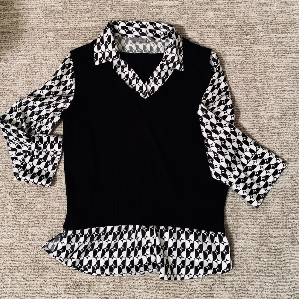 Button up Shirt with Vest